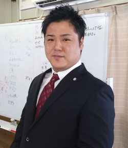 代表取締役 知覧 弘道